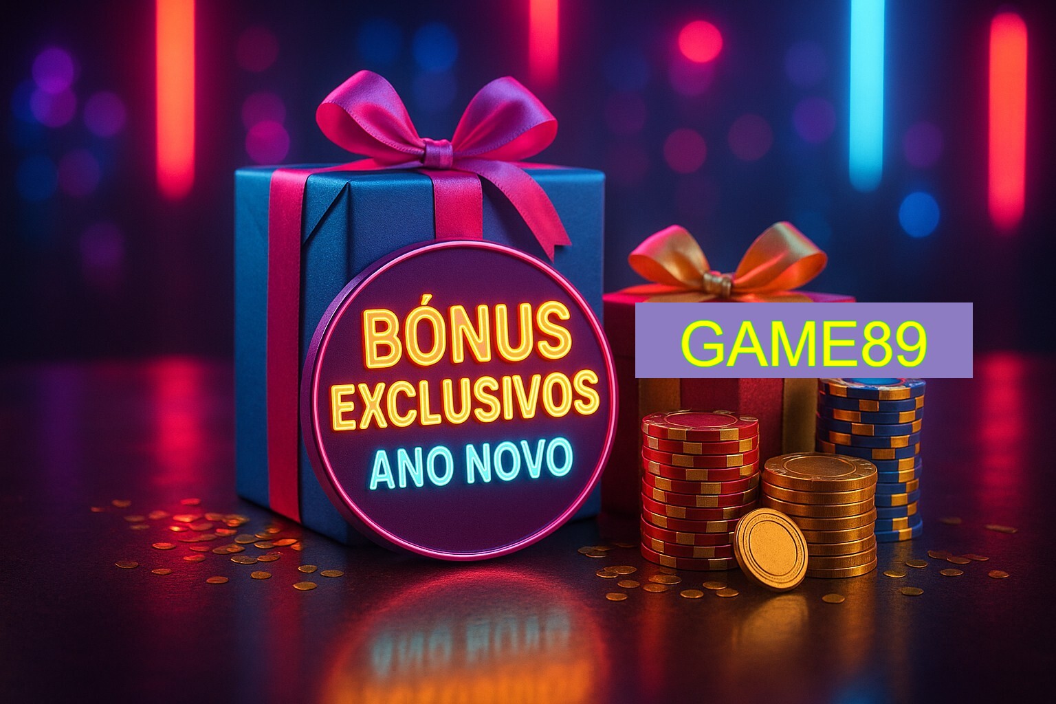 Promoções de Ano Novo no GAME89
